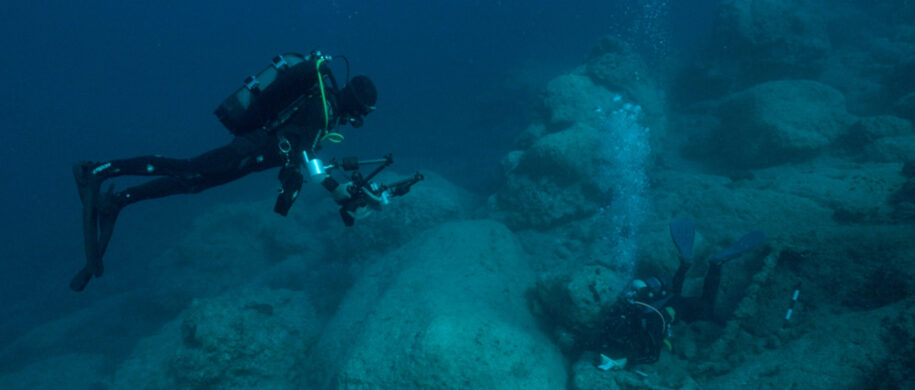 Αρχαιολογική τεκμηρίωση βυζαντινών αγκυρών | Φωτογραφία Σ. Αποστολόπουλος